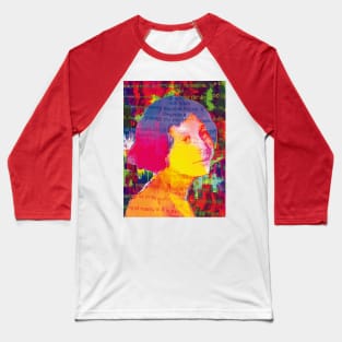 Simone Weil III - Art by Zoran Maslic Baseball T-Shirt